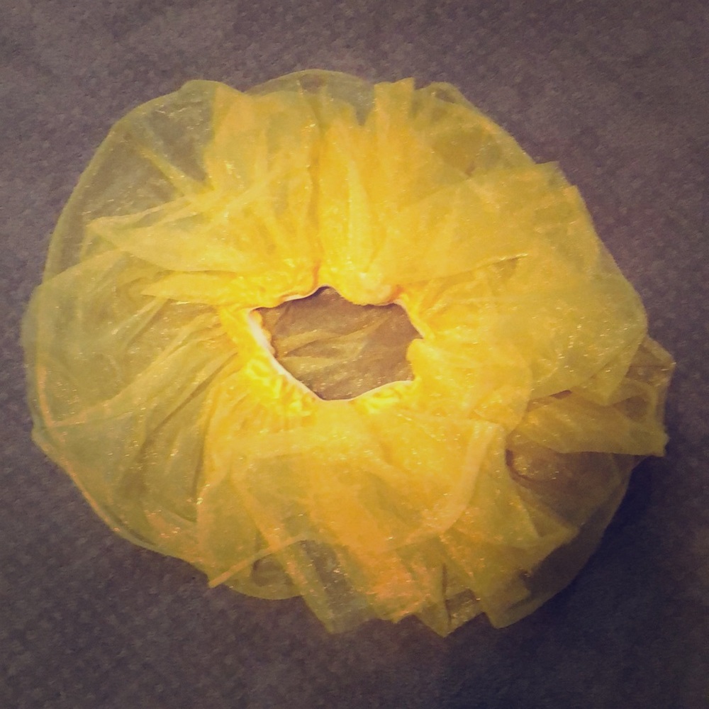 Yellow tutu